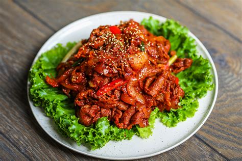 It then makes for a really yummy noodle dish when you pump it up with veggies the secret to these noodles is the super cheap sizzle steak that you use and the marinating that makes it soft and tender unlike the strips usually used in. Pork Bulgogi 15 - Seonkyoung Longest
