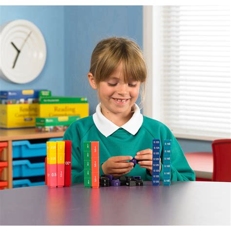 Fraction Tower® Equivalency Cubes Michaels Fractions Learning