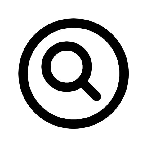 Search Circle Outline Vector Svg Icon Svg Repo