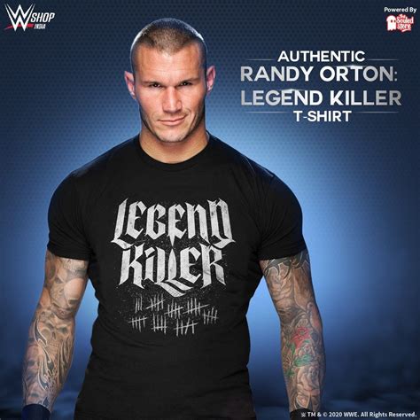 Randy Orton Randy Orton Wwe Mens Graphic Mens Tops T Shirt Supreme
