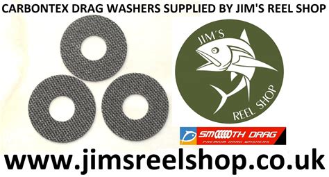 Daiwa Whisker Carbontex Washer Kits Jim S Reel Shop