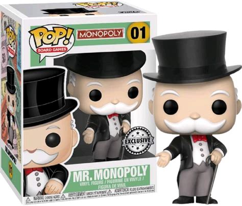 Monopoly Mr Monopoly Walmart Exclusive Pop 01 Board Games Amazon Canada