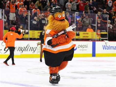Exclusive athletes · gifts for every occasion · free & fast shipping Philadelphia Flyers Mascot, Gritty, Takes Hockey World by ...