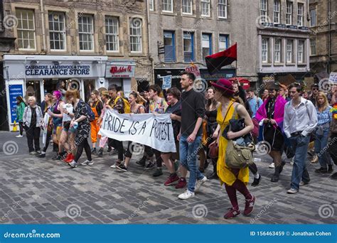 2019 pride scotia march edinburgh scotland editorial stock image image of lgbtq involvement