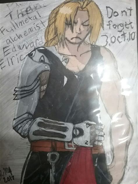 I Love Me Some Edward Elric So Here S My Impression Of Him Edward