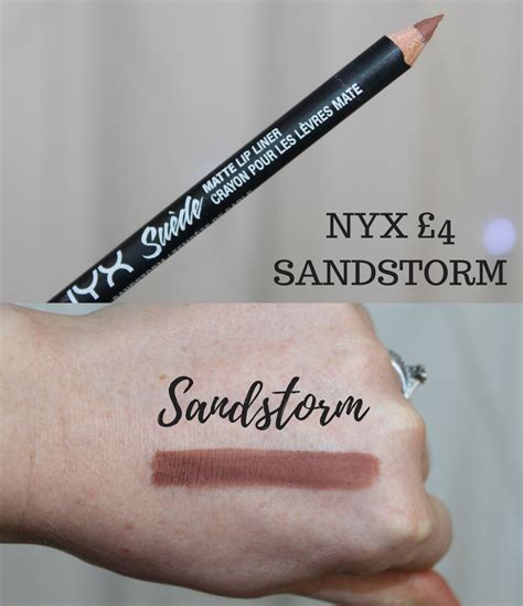 Nyx Sandstorm Matte Lip Liner Lip Makeup Tutorial Makeup Swatches