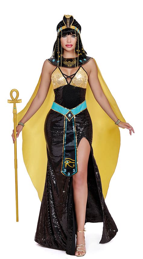 Specialty Princess Of Pyramids Cleopatra Costume Egyptian Queen Adult Standard Size Costumes