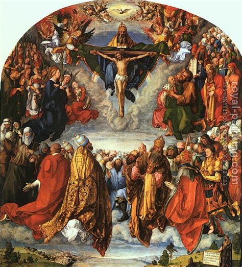 .bagi komunitas tritunggal mahakudus (ktm) karena 28 tahun yang lalu allah berkenan mendirikan ktm melalui romo yohanes indrakusuma cse. The Adoration of the Holy Trinity by Albrecht Durer | Oil ...