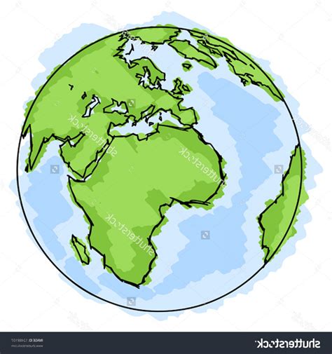 Cartoon Easy Realistic Earth Drawing How To Draw Earth Easy Step By
