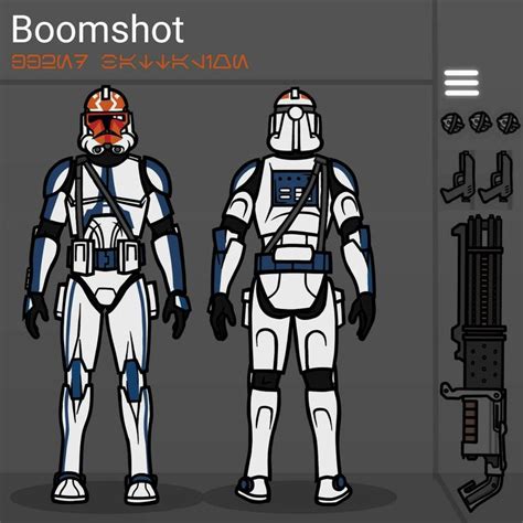 332nd Stump Co Boomshot Star Wars Trooper Star Wars Clone Wars