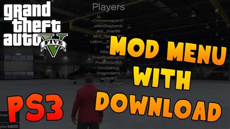 As always here players will find an impressive arsenal of weapons, huge amount of land, water and air transport, charismatic characters and twisted plot. PS3 GTA 5 Mod Menu + DOWNLOAD 1.24/1.25 - YouTube