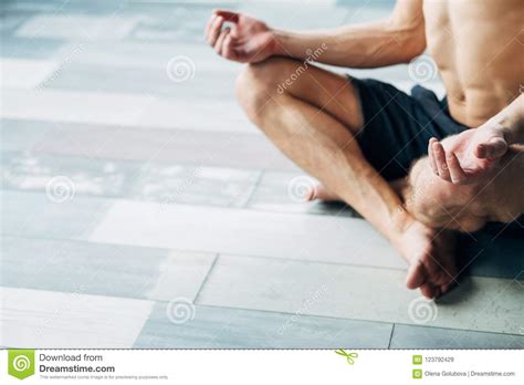 Fitness Stamina Strong Body Healthy Mind Meditate Stock Image Image