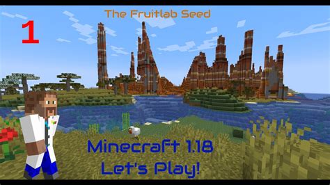 The Best Starter Seed Minecraft 1 18 Lets Play Episode 1 Youtube
