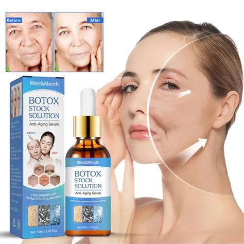 Botox Wrinkle Remover Instant Anti Aging Face Serum Retinol Skin
