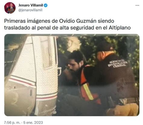 Ovidio Guzmán López Muestran Foto De La Detención Del Hijo Del Chapo