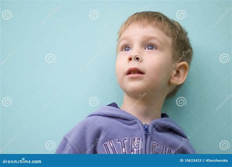 Boy Dreams Stock Image Image Of Pensive Human Dreamer 10633433