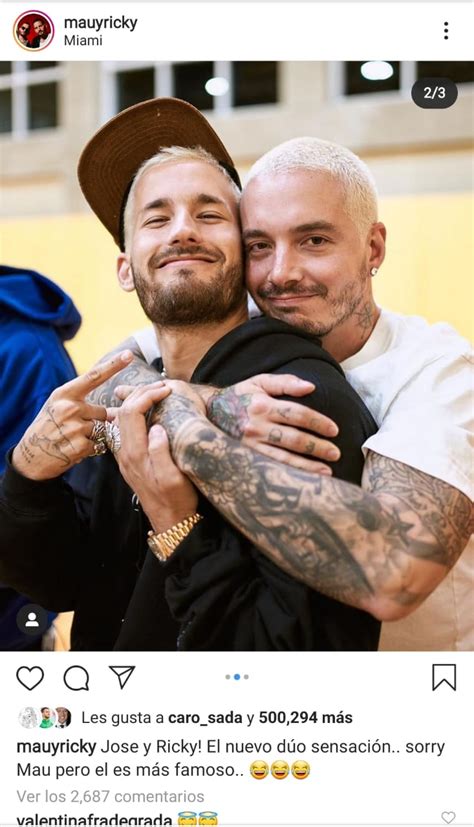 This is a comprehensive list of awards won by colombian reggaeton singer j balvin. Ricardo Montaner hijo Ricky captado muy cariñoso con J Balvin