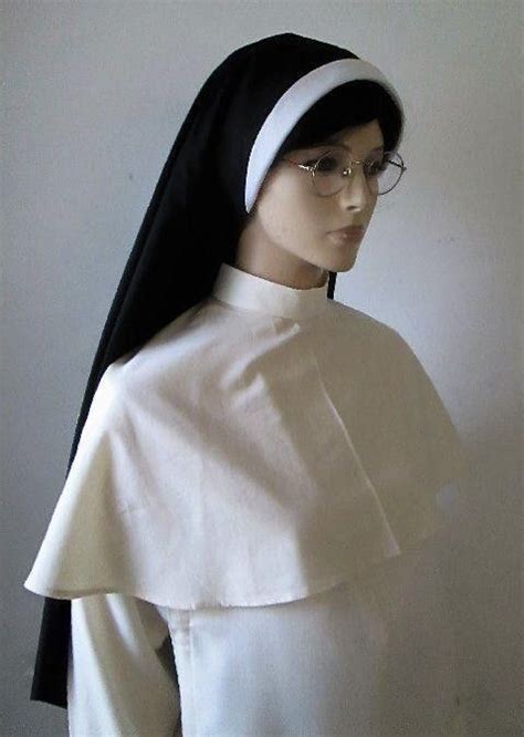 Nuns Veil Set With Elbow Cape Semi Modified Dominican Headdress This Is