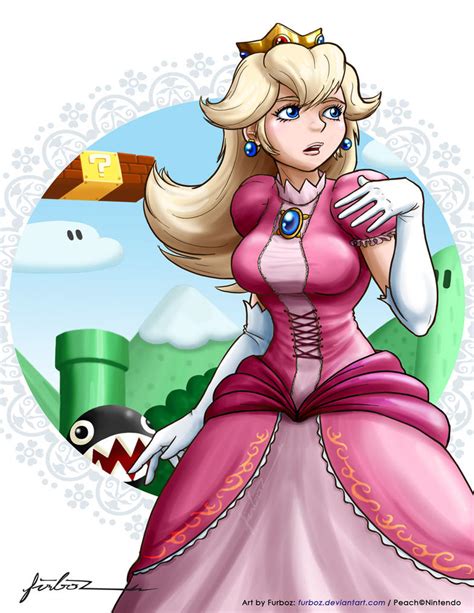 Princess Peach Perils By Furboz On Deviantart