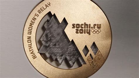 2014 Sochi Winter Olympics Bronze Medal Winter Olympic Games Winter