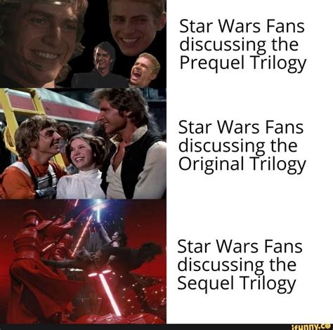 I Star Wars Fans Discussing The Prequel Trilogy Star Wars Fans Discussing The Original Trilogy