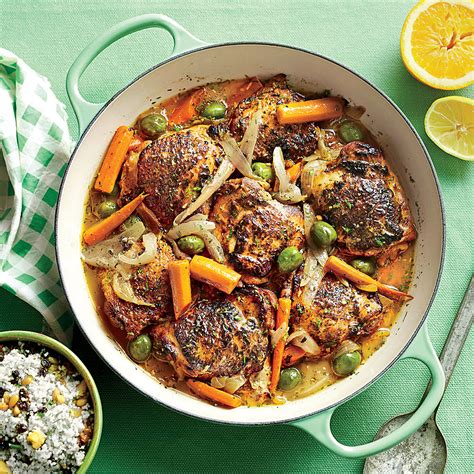 Add to pan, skin side down. Citrus-Braised Chicken Thighs Recipe | MyRecipes