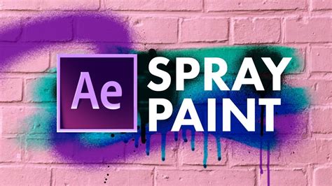After Effects Spray Paint Reveal Videohive After Effectspro Video