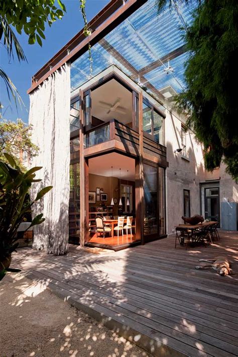 Glass Loggia House New South Wales Residence Glebe