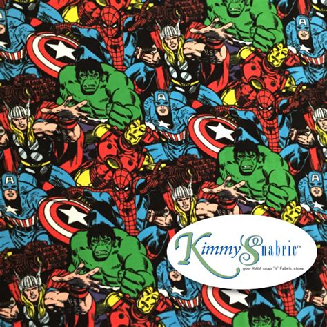 Avengers Fabric