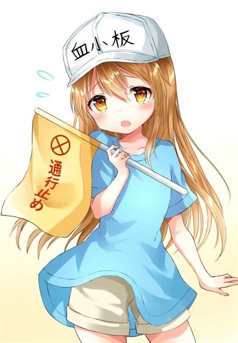 Platelet Hataraku Saibou Dengan Gambar