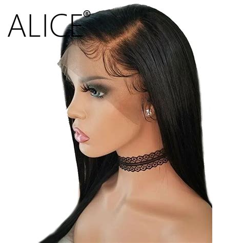 Alice 13x6 Lace Front Wig With Baby Hair Pre Plucked Straight Lace
