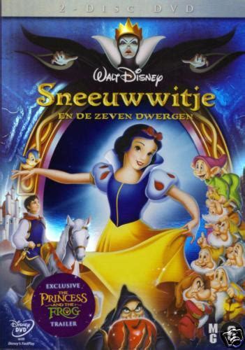 Sneeuwwitje En De Zeven Dwergen Walt Disney 2 Dvd Set Kartonnen