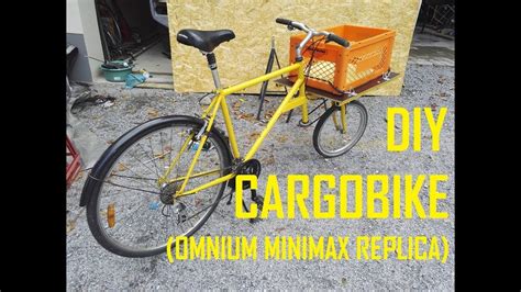 In this diy you will harvest vegetables from polymer clay and fruit out of felt. DIY Cargobike (omnium minimax replica) - YouTube