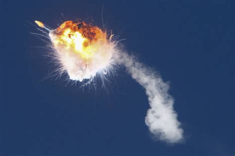 Rocket Terminated In Fiery Explosion Over Pacific Ocean