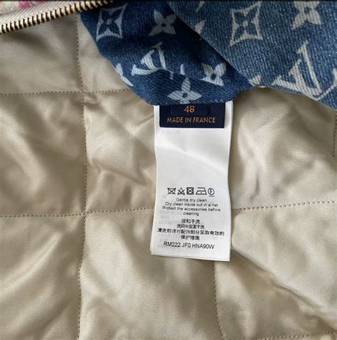 Retail Louis Vuitton Destroyedboro Denim Workwear Jacket R