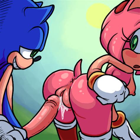 Rule 34 After Sex Amy Rose Anthro Anus Ass Bent Over Breasts Cum Cum