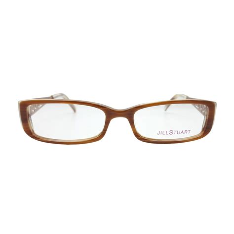 Jill Stuart Women S Js 225 Eyeglasses Prescription Frames 50 16 135 Honey