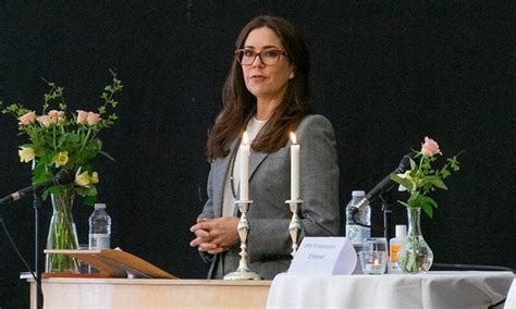 crown princess mary attended the launch of unfpa world population report 2021 princess mary