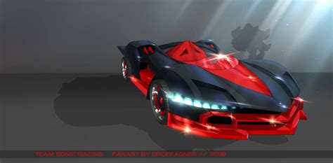 Team Sonic Racing Shadow Car Fixed By Kingofhighlands On Deviantart