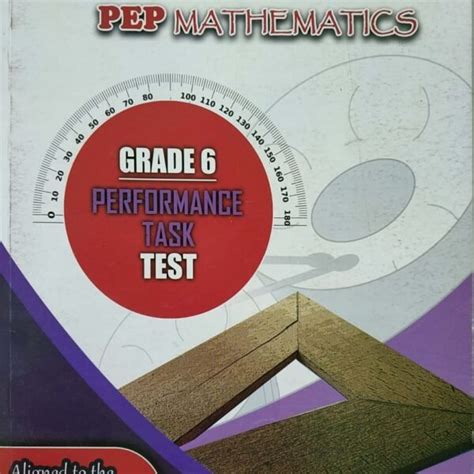 Pep Performance Task Workbook Grade 6 Mathematics The Book Jungle Jamaica