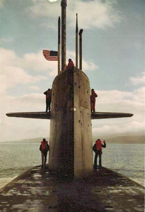 Heading Back Into Holy Loch Submarines Submariner Submarine
