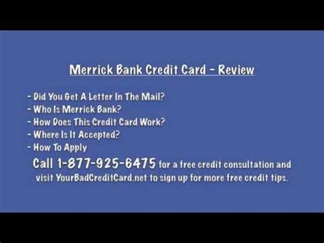 Maybe you would like to learn more about one of these? Merrick Bank Credit Card - YouTube