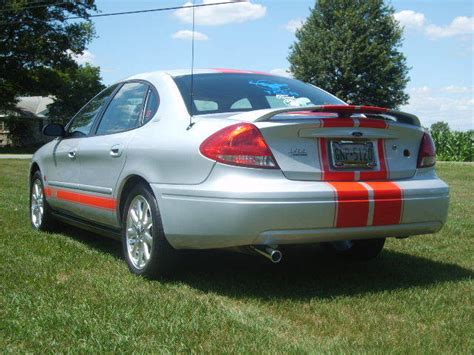 Cherry Red Racing Stripes On Silver Taurus Taurus Car Club Of America