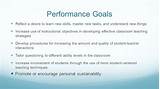 Individual Performance Goals E Amples