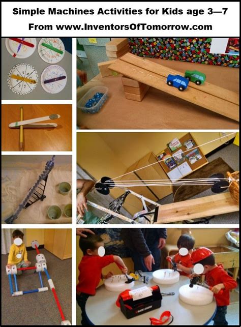 Simple Machines Science And Engineering For Preschool And Elementary