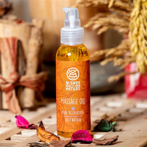Pure Relaxation Massage Oil Blends Of Nature