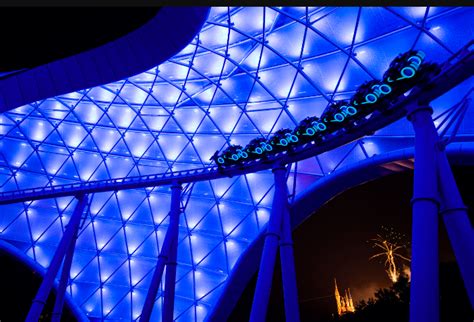 BREAKING OPENING DATE Announced For TRON Lightcycle Run In Disney