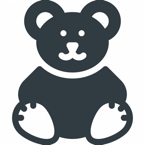 Bear Plush Teddy Toy Icon Download On Iconfinder