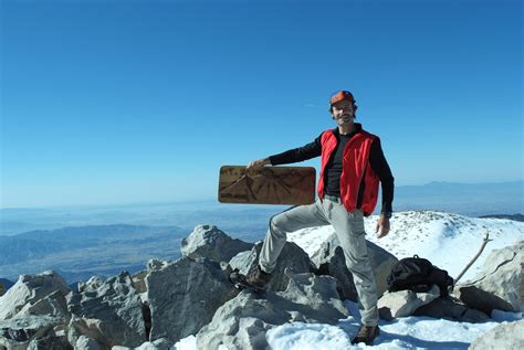 Ascent Of San Gorgonio Mountain On 2018 02 04