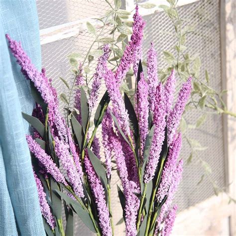 artificial outdoor flowers european lavender artificial flowers store